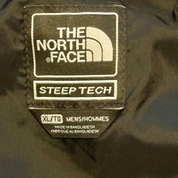 Vintage The North Face Steep Tech Jacket Apogee Scot Schmidt Black Gray Size XL - Picture 4 of 11